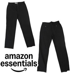 Amazon Essentials 34Wx34L Mens Classic Wrinkle-Resistant Dress Chino Pants Black